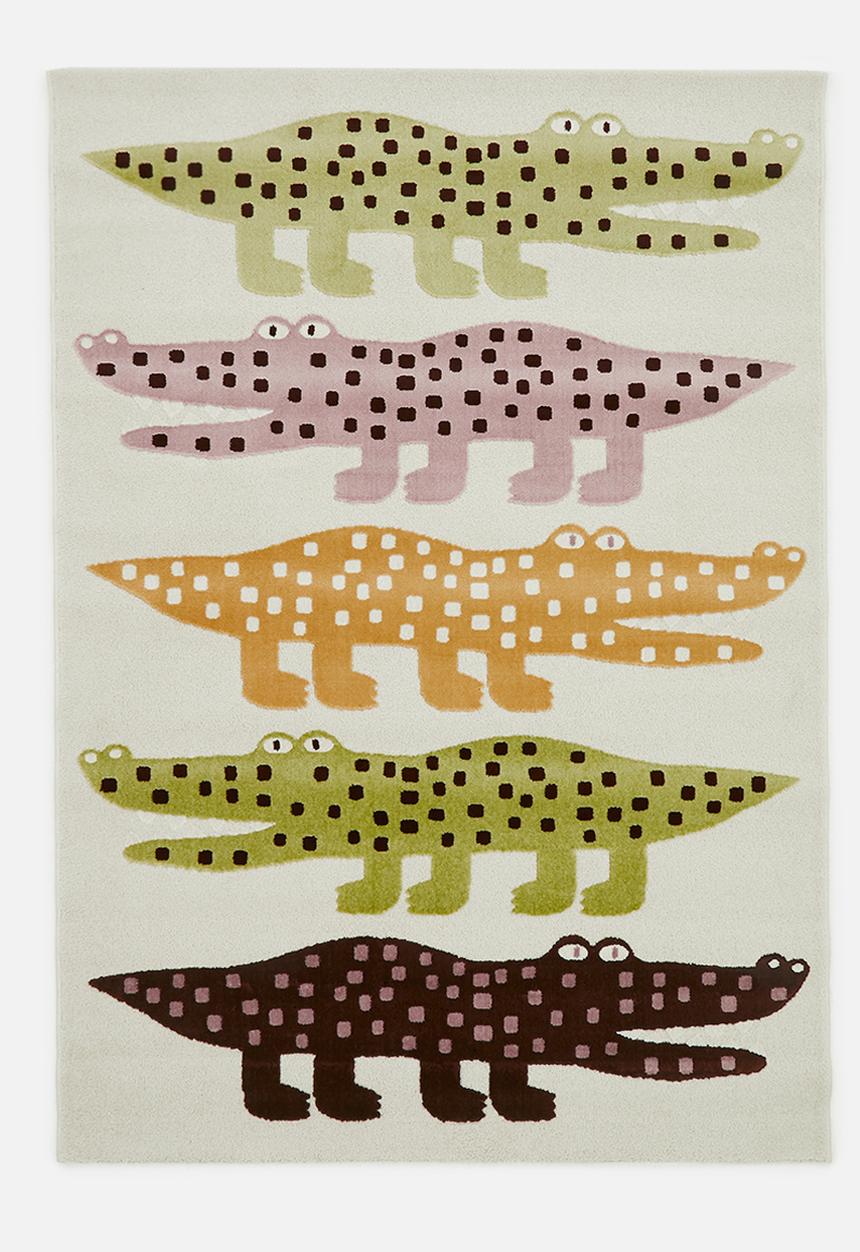 Fotakis - Snappy Croc poly rug multi