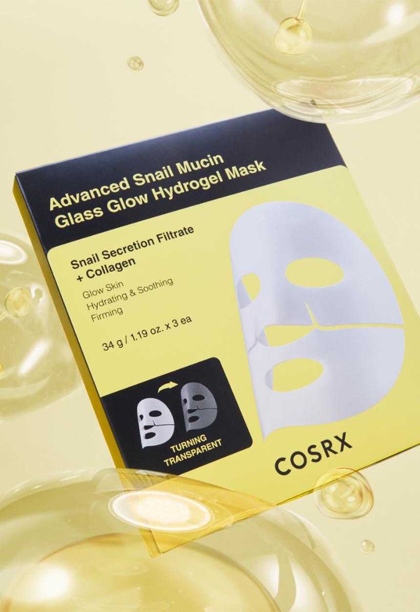 COSRX - Advanced Snail Mucin Glass Glow Hydrogel Mask