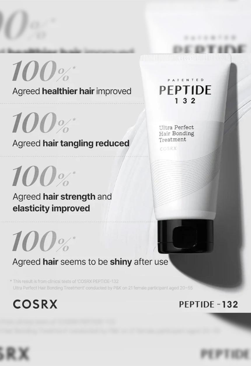 COSRX - Peptide-132 Ultra Perfect Hair Bonding Treatment - 120ml