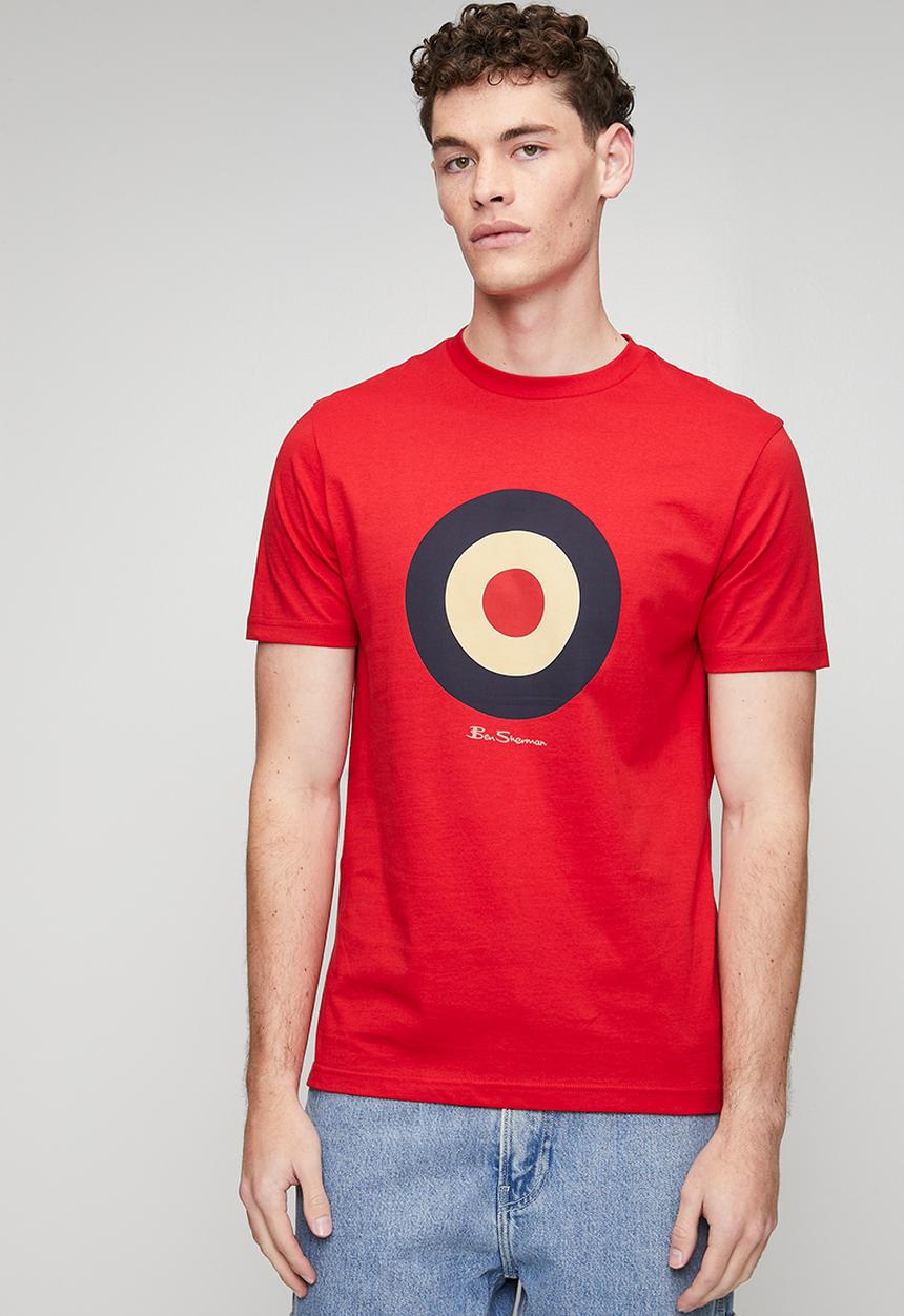 Ben Sherman - Target T-shirt - red
