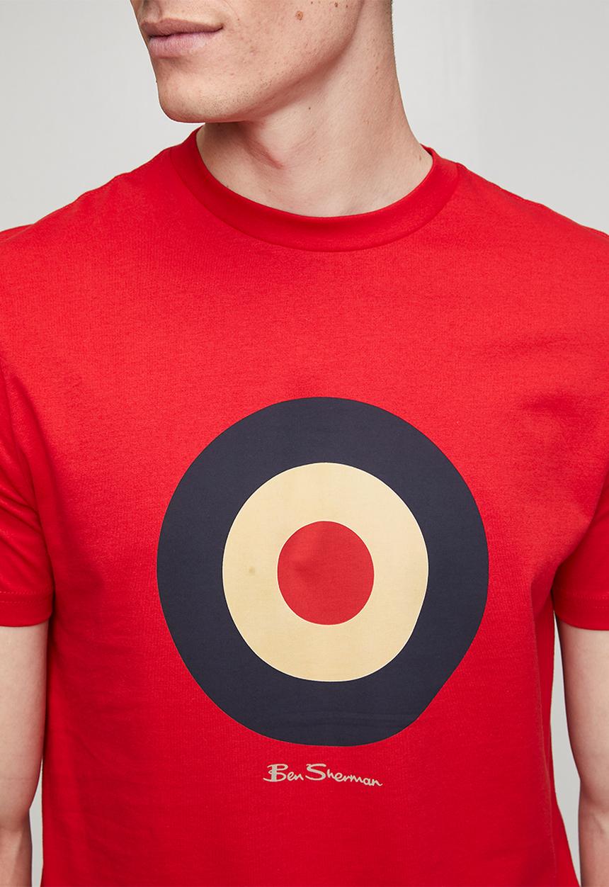 Ben Sherman - Target T-shirt - red