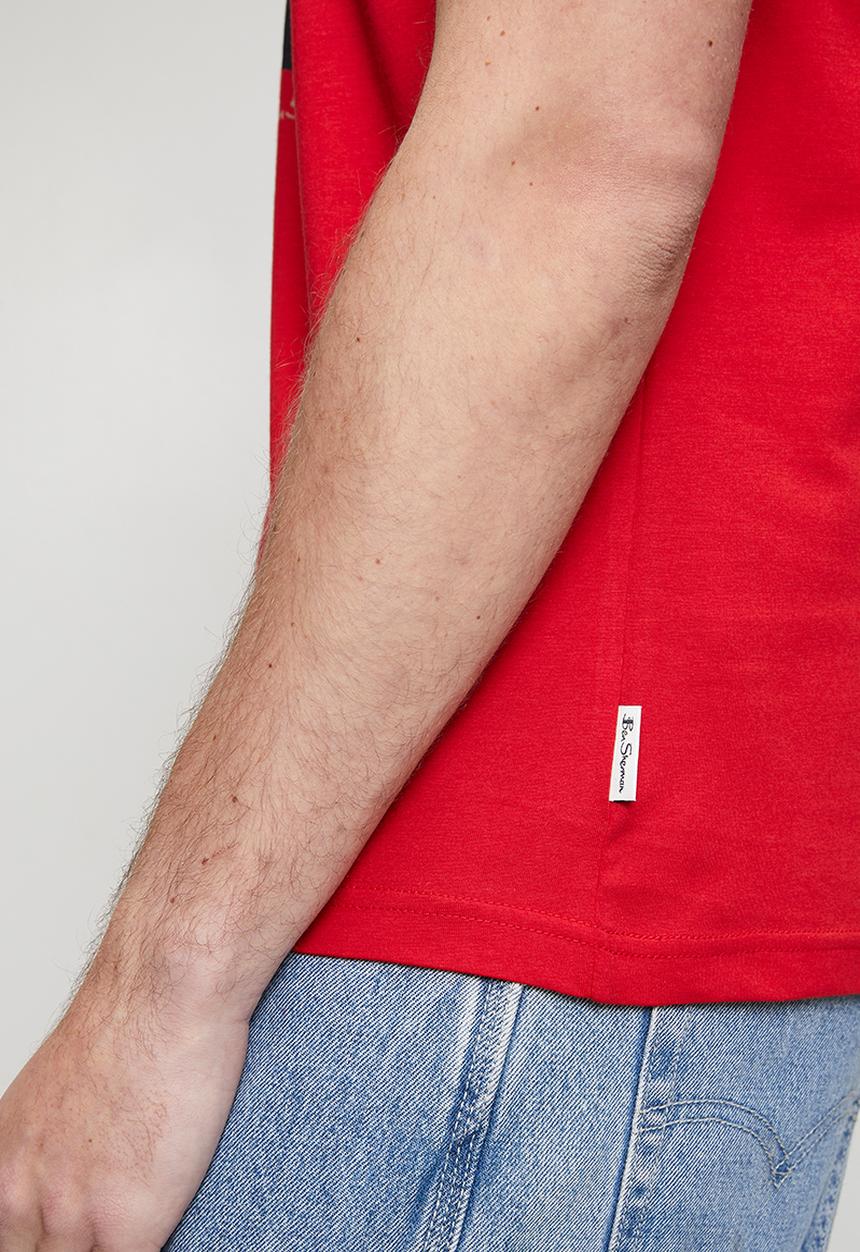 Ben Sherman - Target T-shirt - red