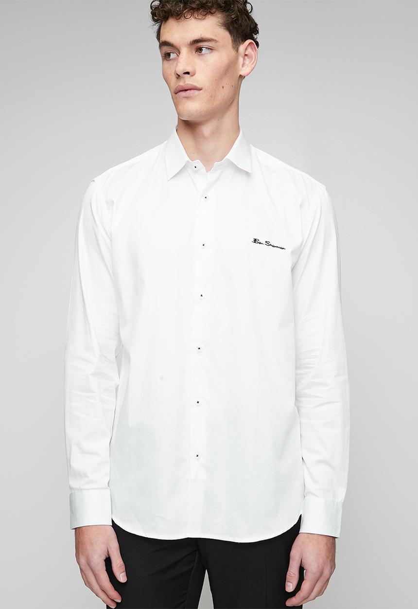 Ben Sherman - Ben shirt - white