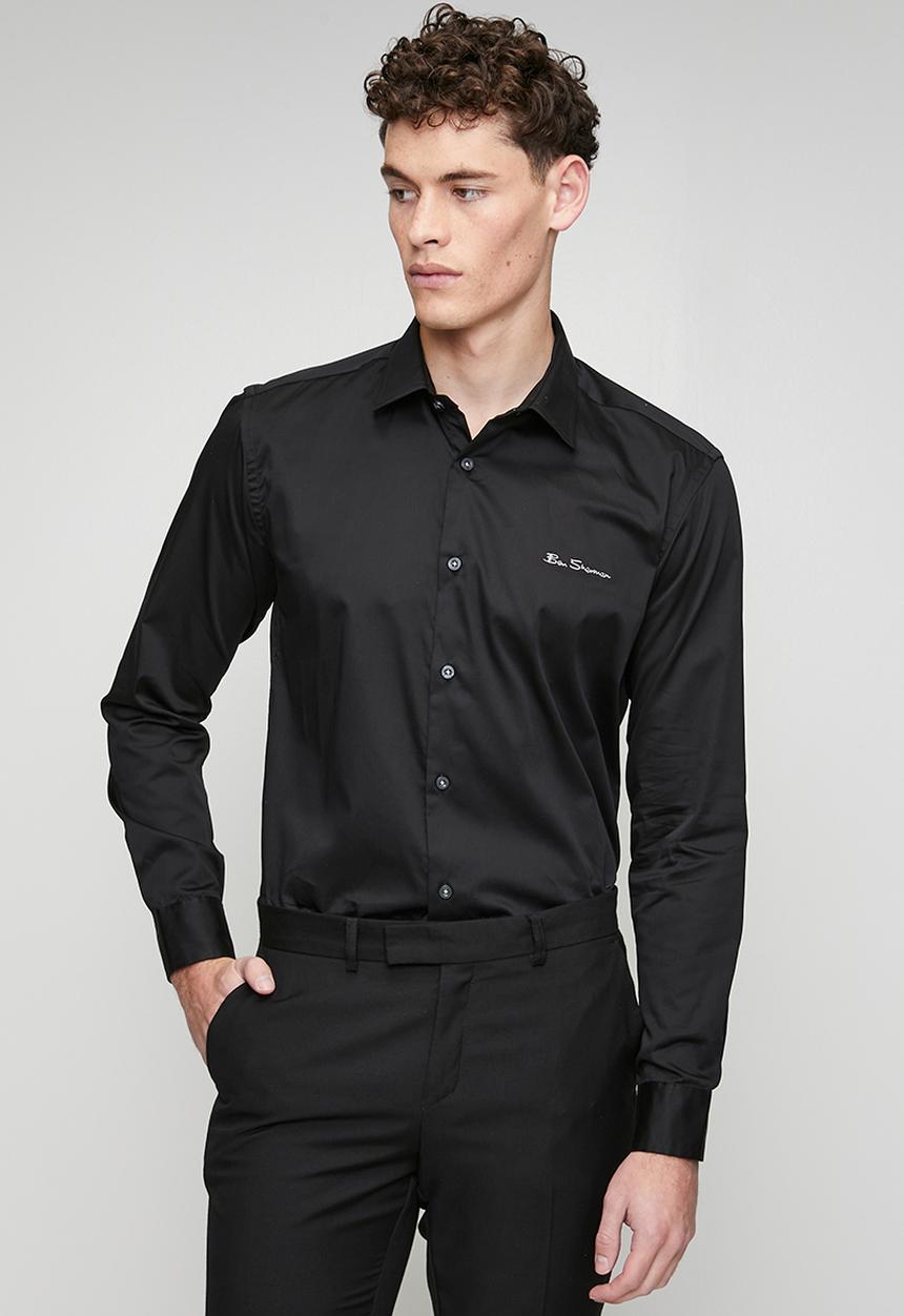 Ben Sherman - Ben shirt - black