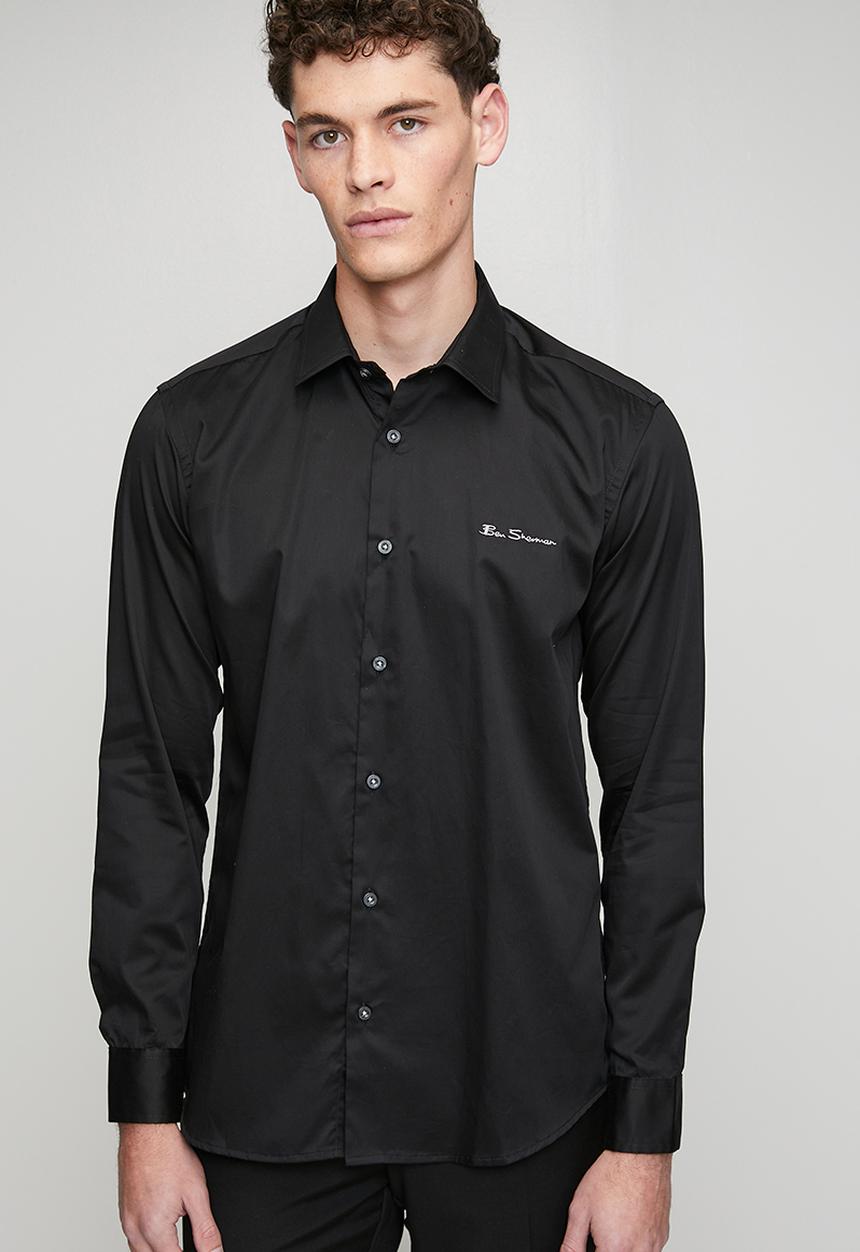 Ben Sherman - Ben shirt - black