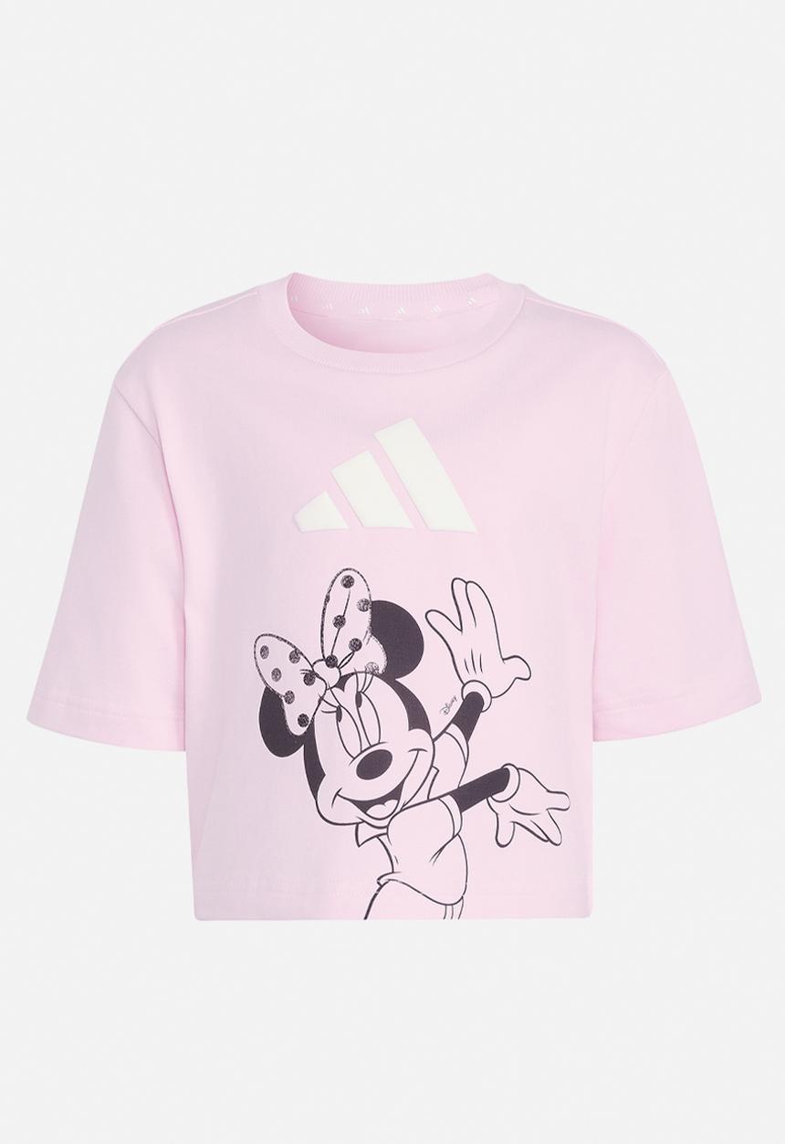 adidas Performance - Lg Disney Minnie Mouse T-shirt - Clear Pink/Off White