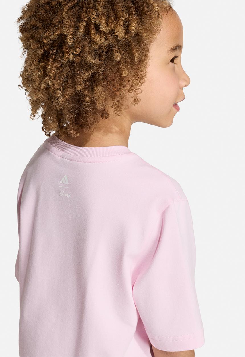 adidas Performance - Lg Disney Minnie Mouse T-shirt - Clear Pink/Off White