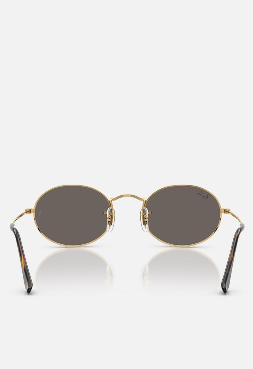 Ray-Ban - OVAL  0RB3547N 51MM - Arista Gold & Grey