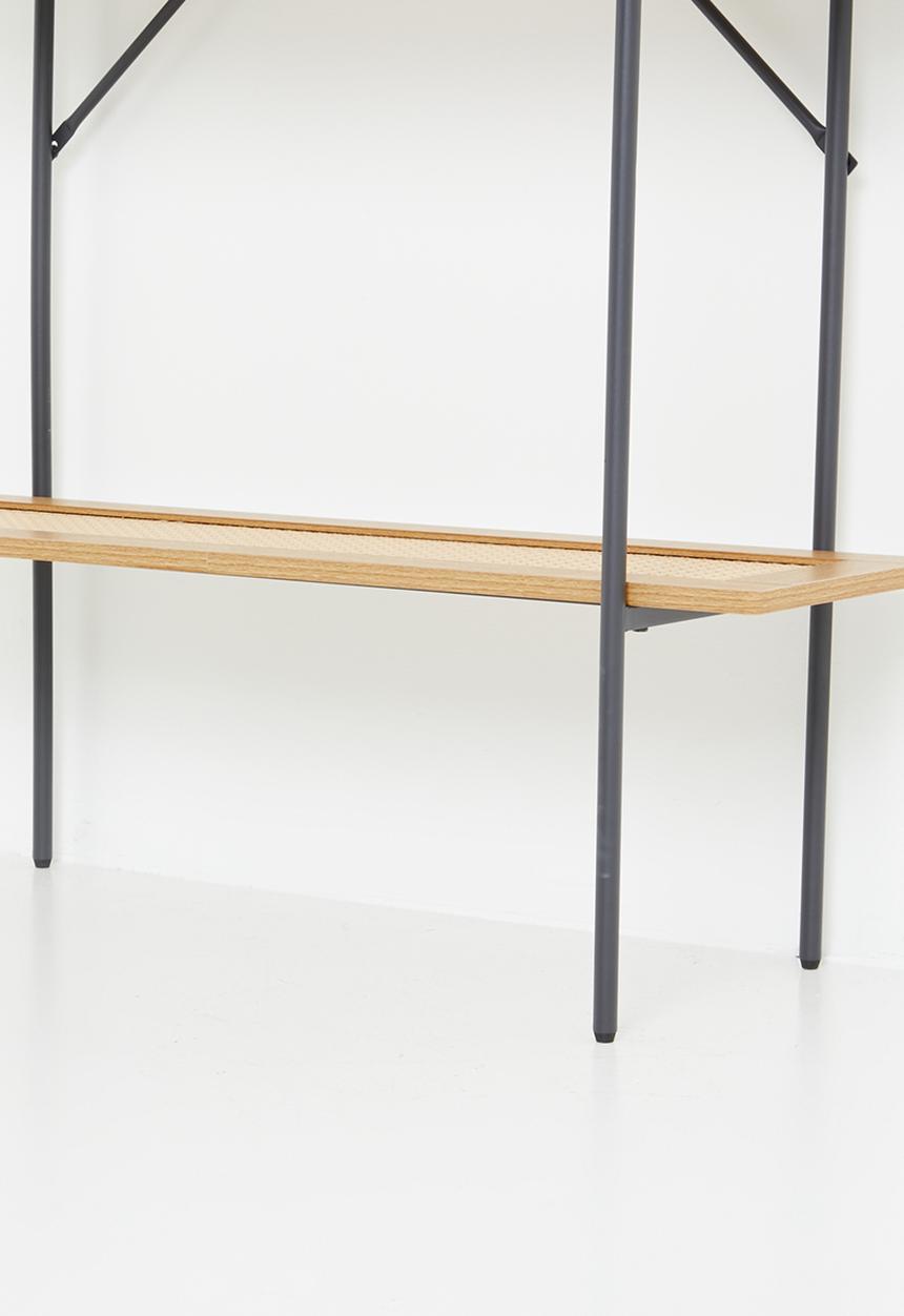 Sixth Floor - Pensacola console table - natural &  black 