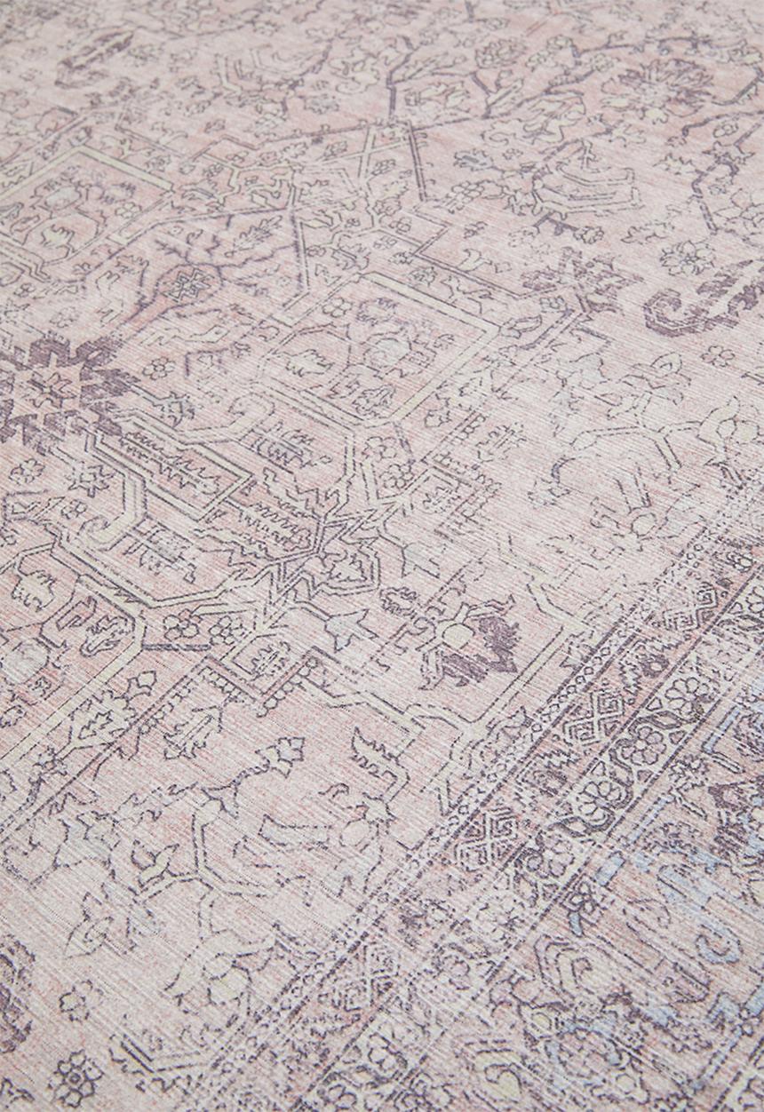 Sixth Floor - Arin Distressed Antique Runner Pink