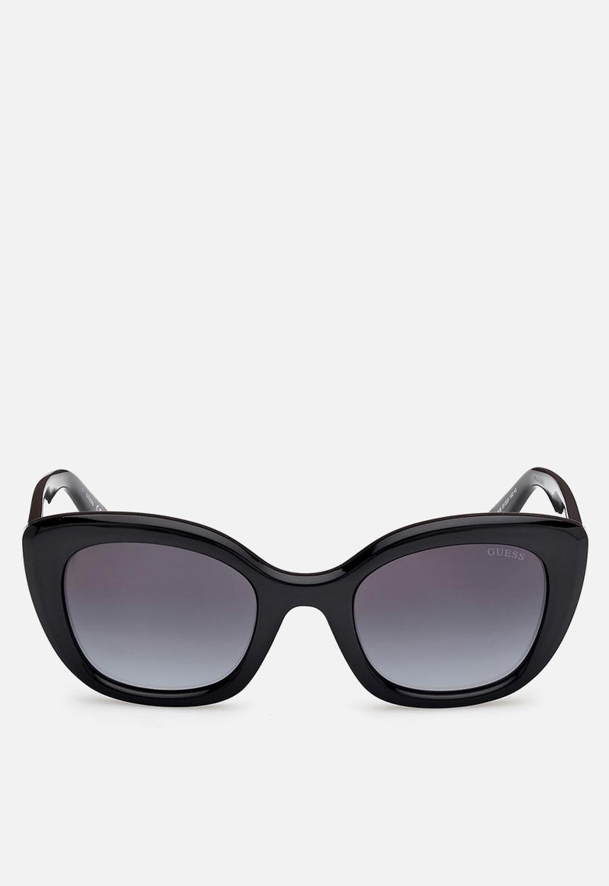 GUESS - Square Shape Sunglasses 00196-01B-51 - Shiny Black