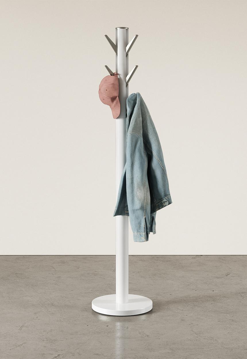 Umbra - Flapper Coat Rack - White