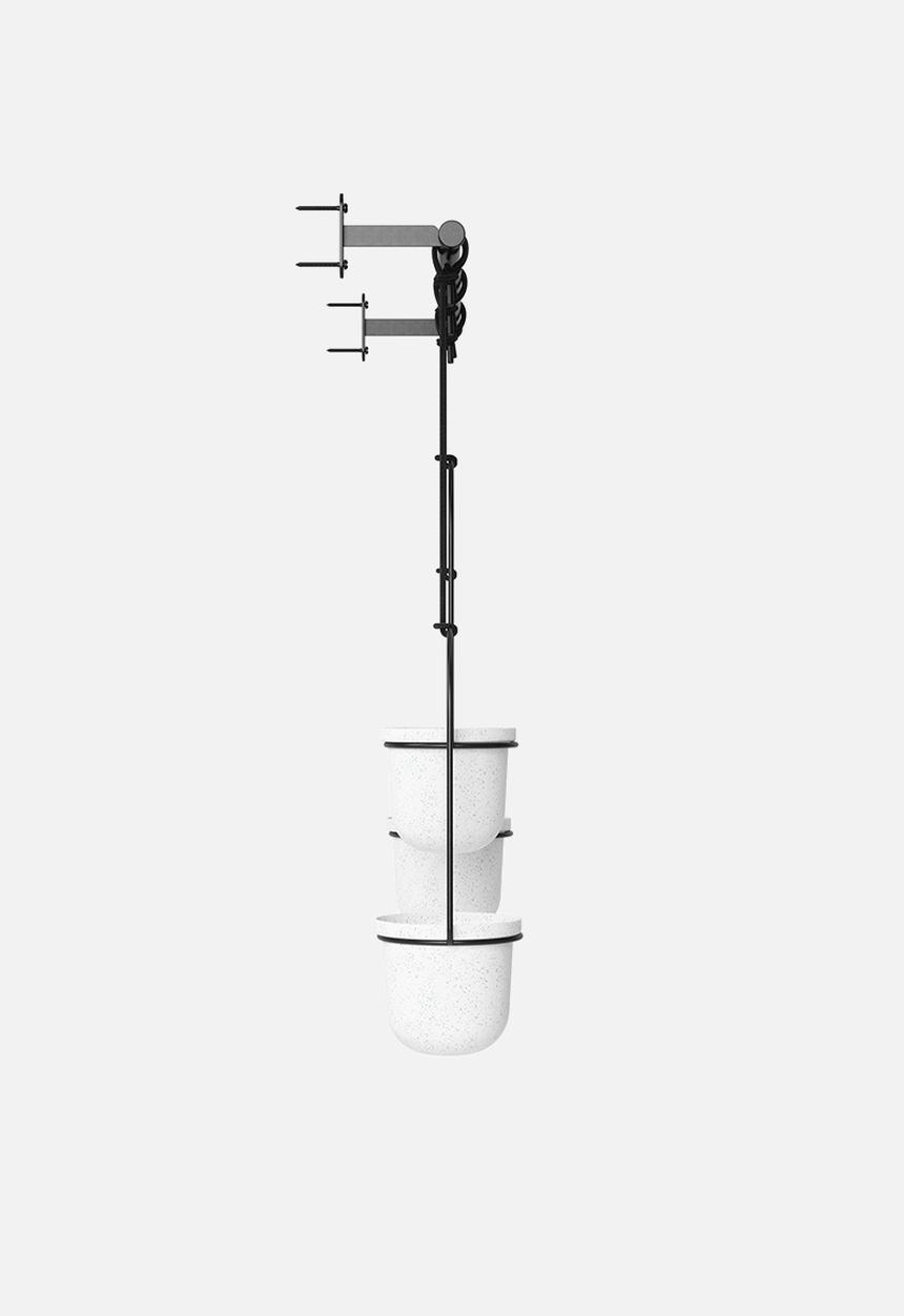 Umbra - Triflora Hanging Planter - White