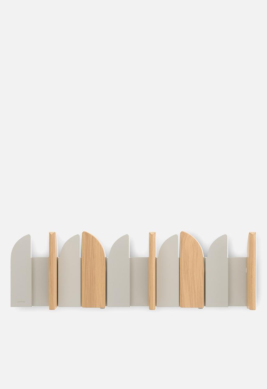 Umbra - Saloon Hook - Natural & Sand
