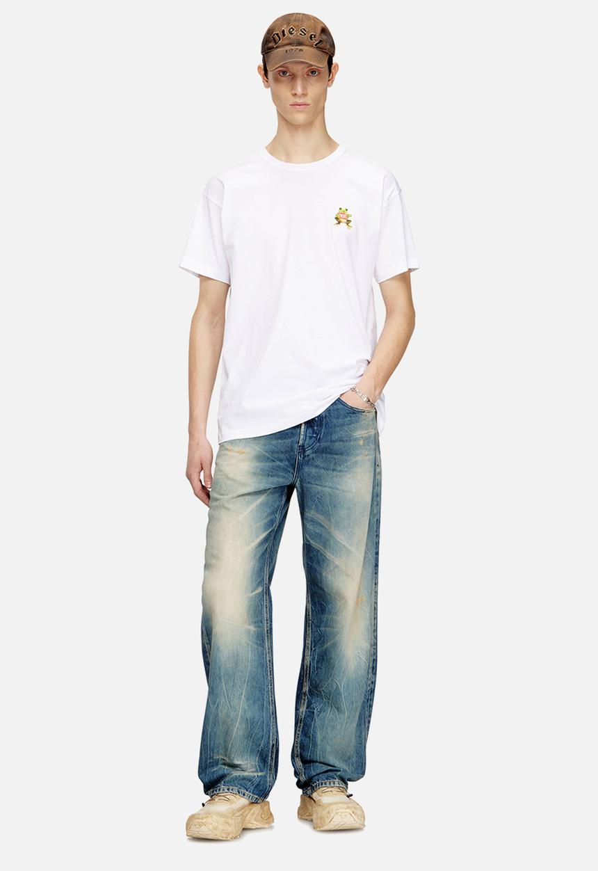 Diesel  - T-norm-frog - white