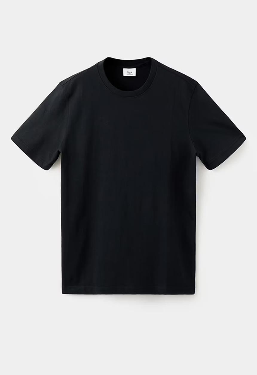 MANGO - T-shirt Cherlo - Black