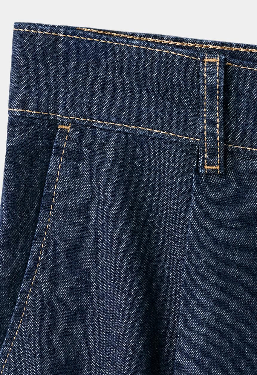 MANGO - Plus bermudas amelie - open blue