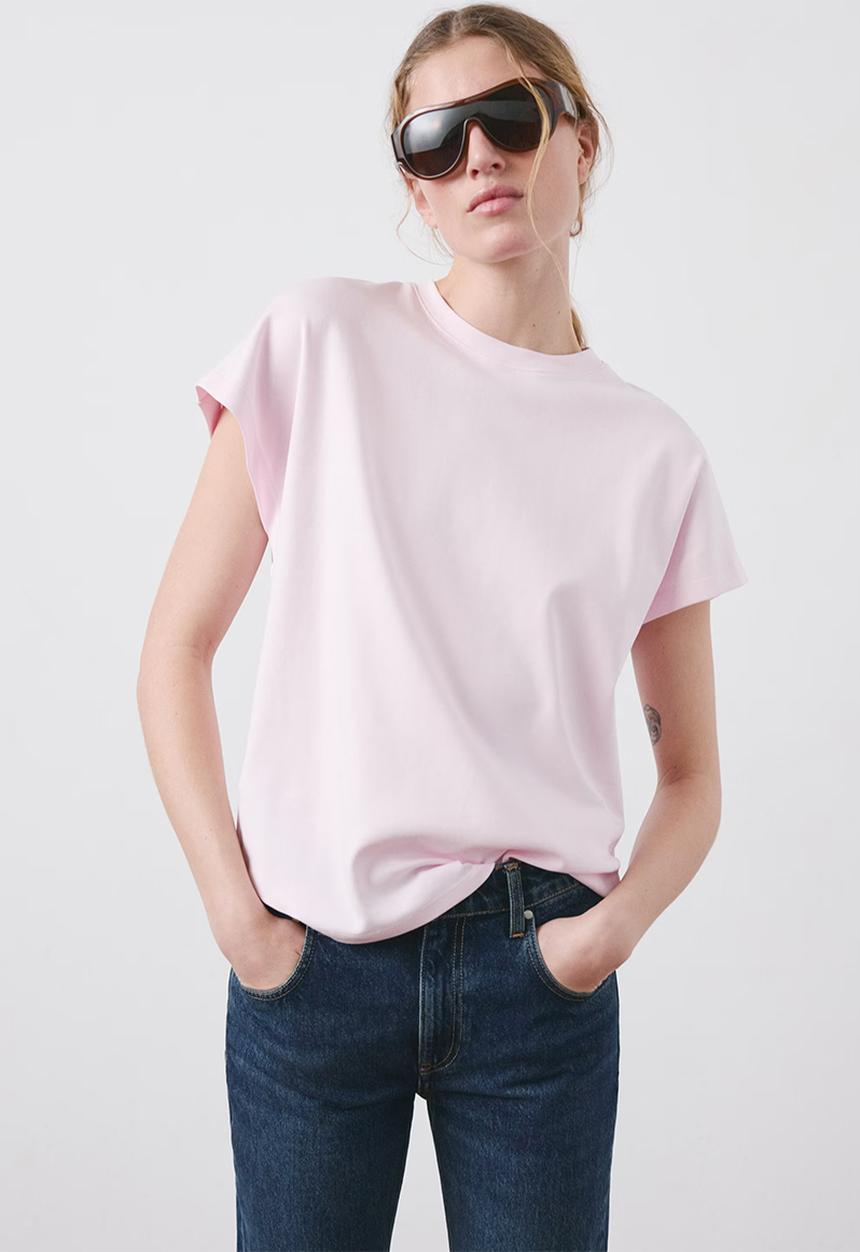 MANGO - T-shirt sevilla - pastel pink