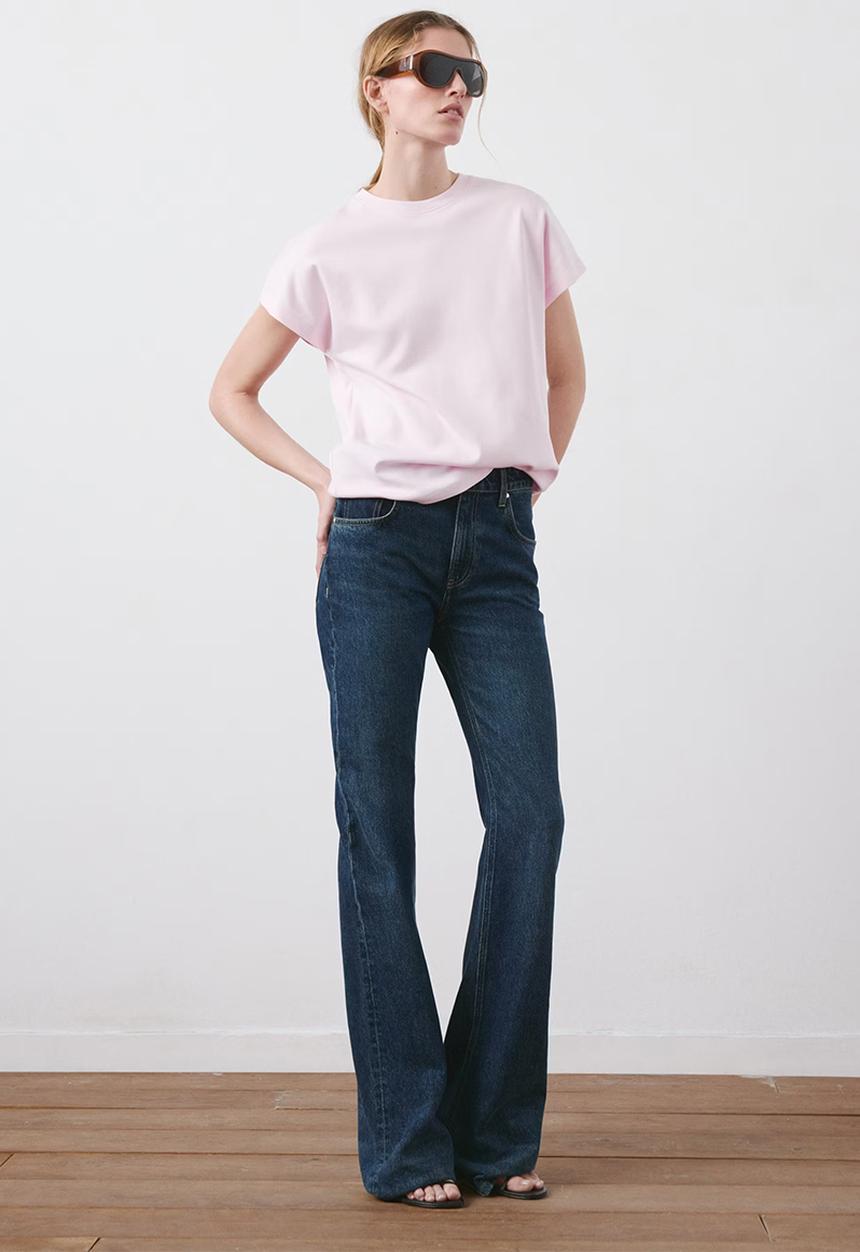 MANGO - T-shirt sevilla - pastel pink