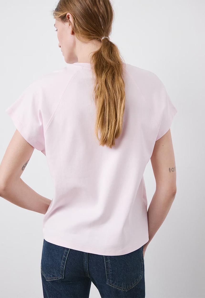 MANGO - T-shirt sevilla - pastel pink