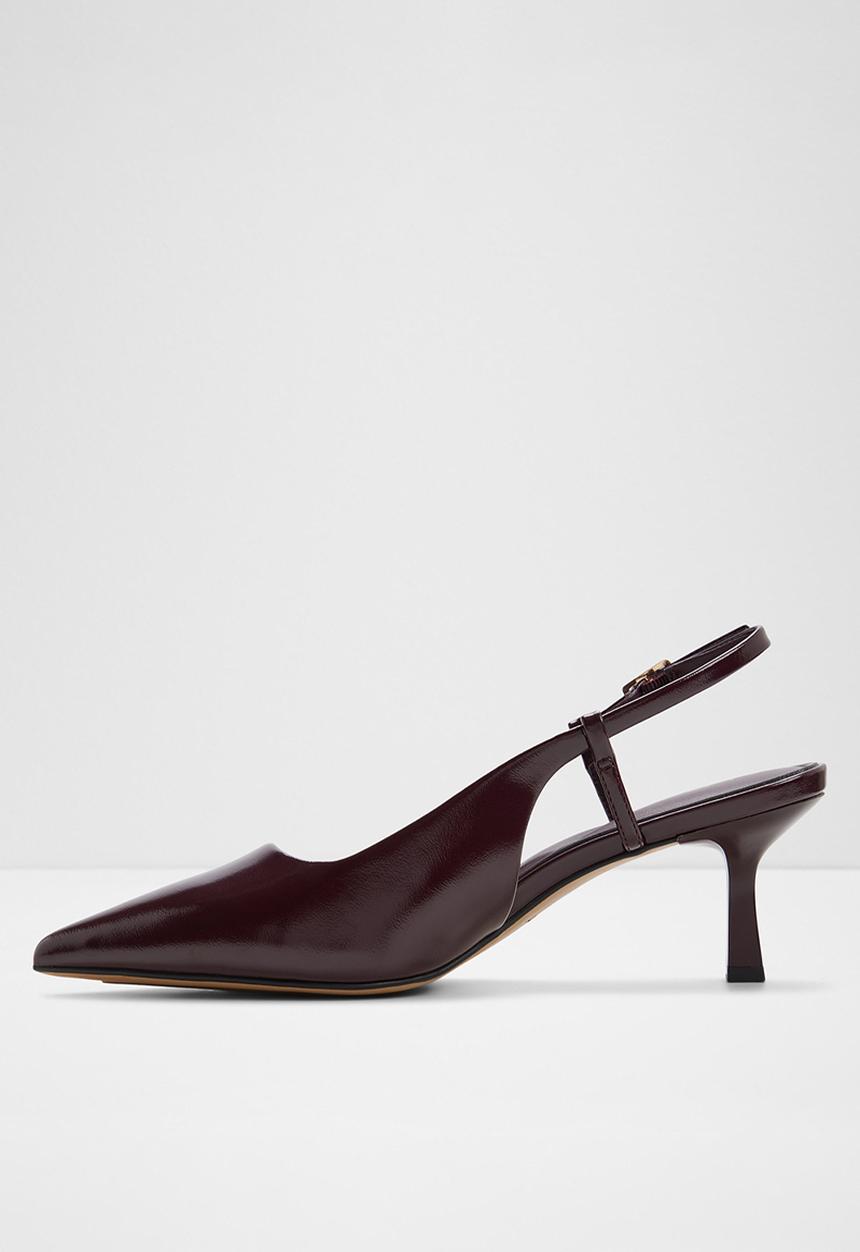 ALDO - Adan closed toe slingback - burgundy