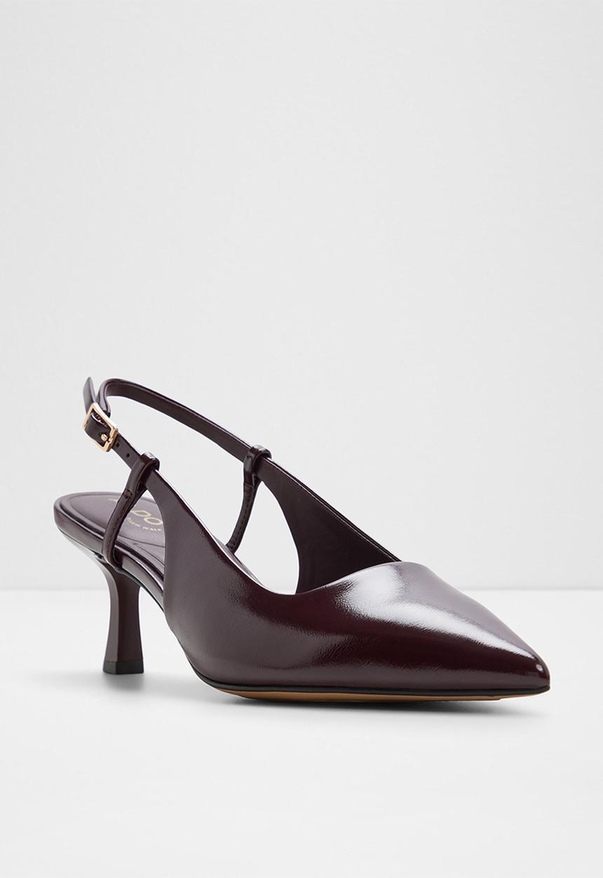 ALDO - Adan closed toe slingback - burgundy