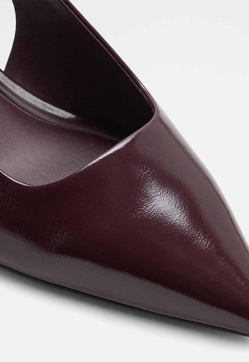 ALDO - Adan closed toe slingback - burgundy