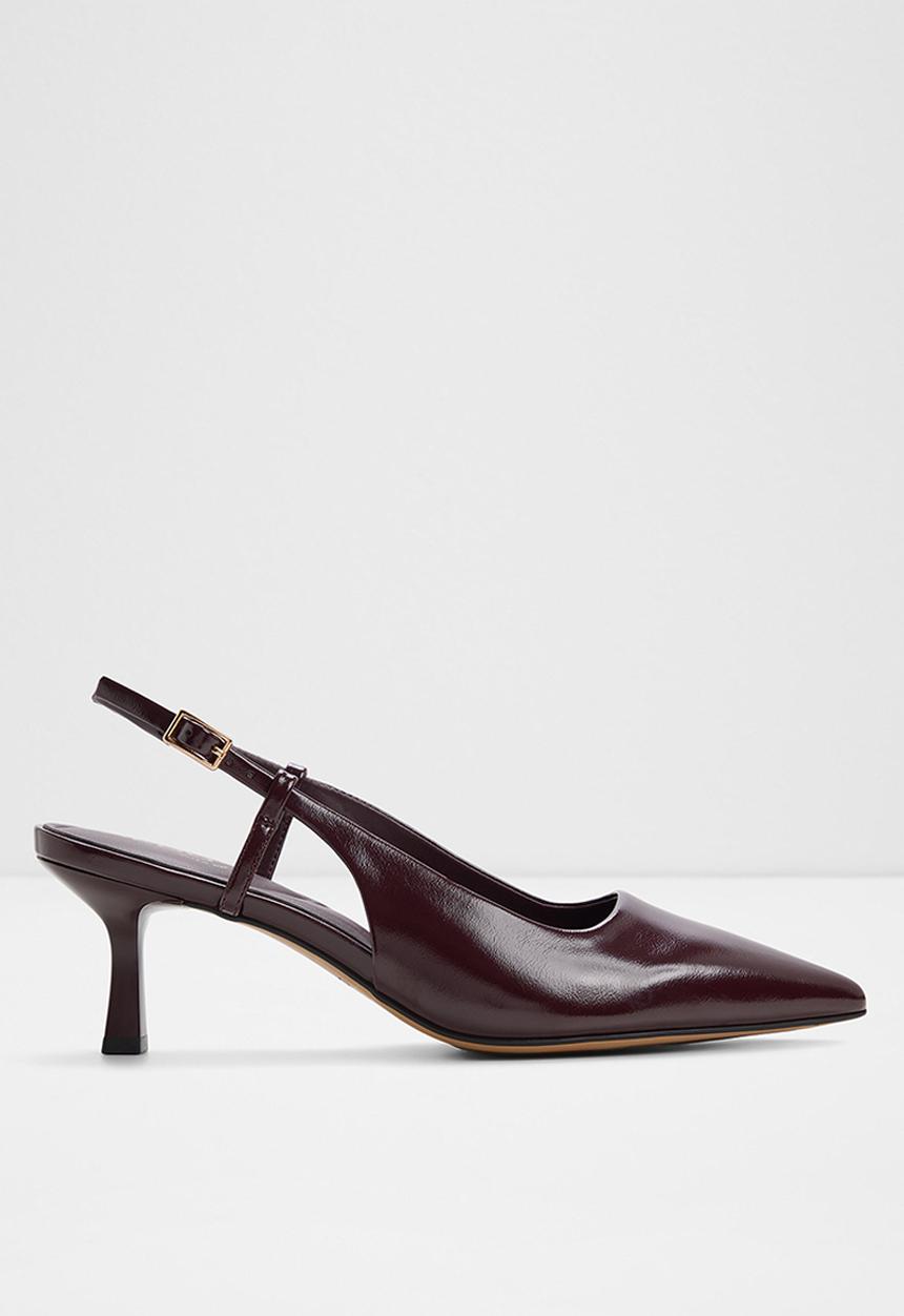ALDO - Adan closed toe slingback - burgundy