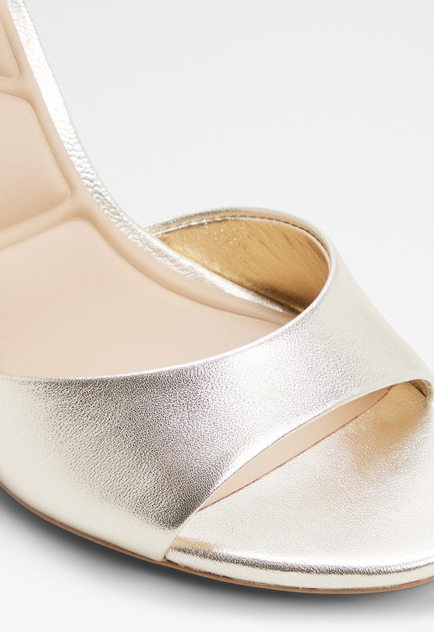 ALDO - Creride open toe ankle strap - gold