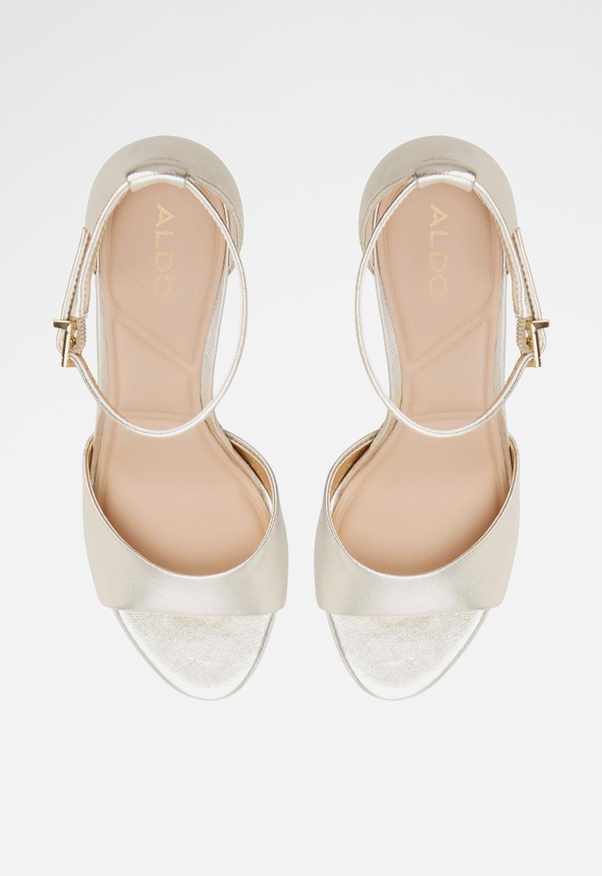 ALDO - Creride open toe ankle strap - gold