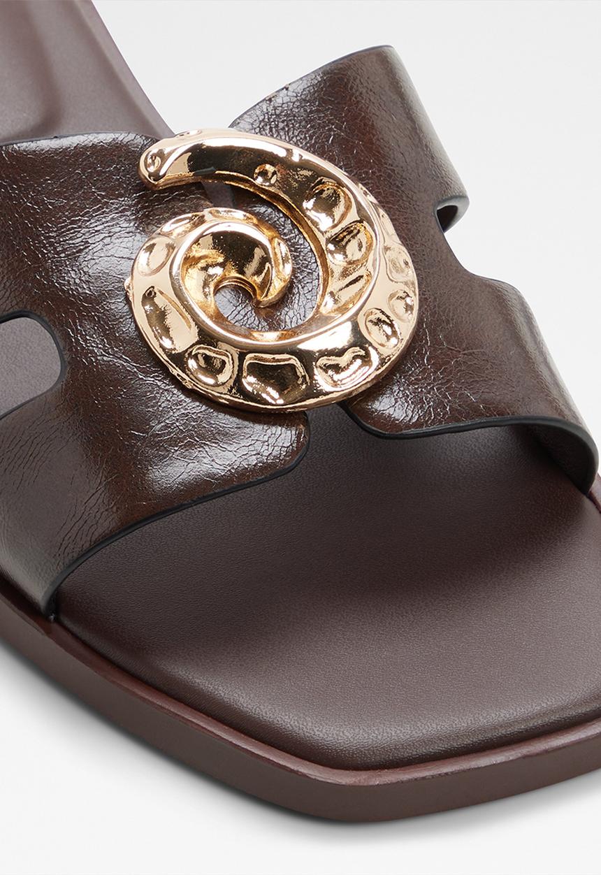 ALDO - Khali slide - dark brown