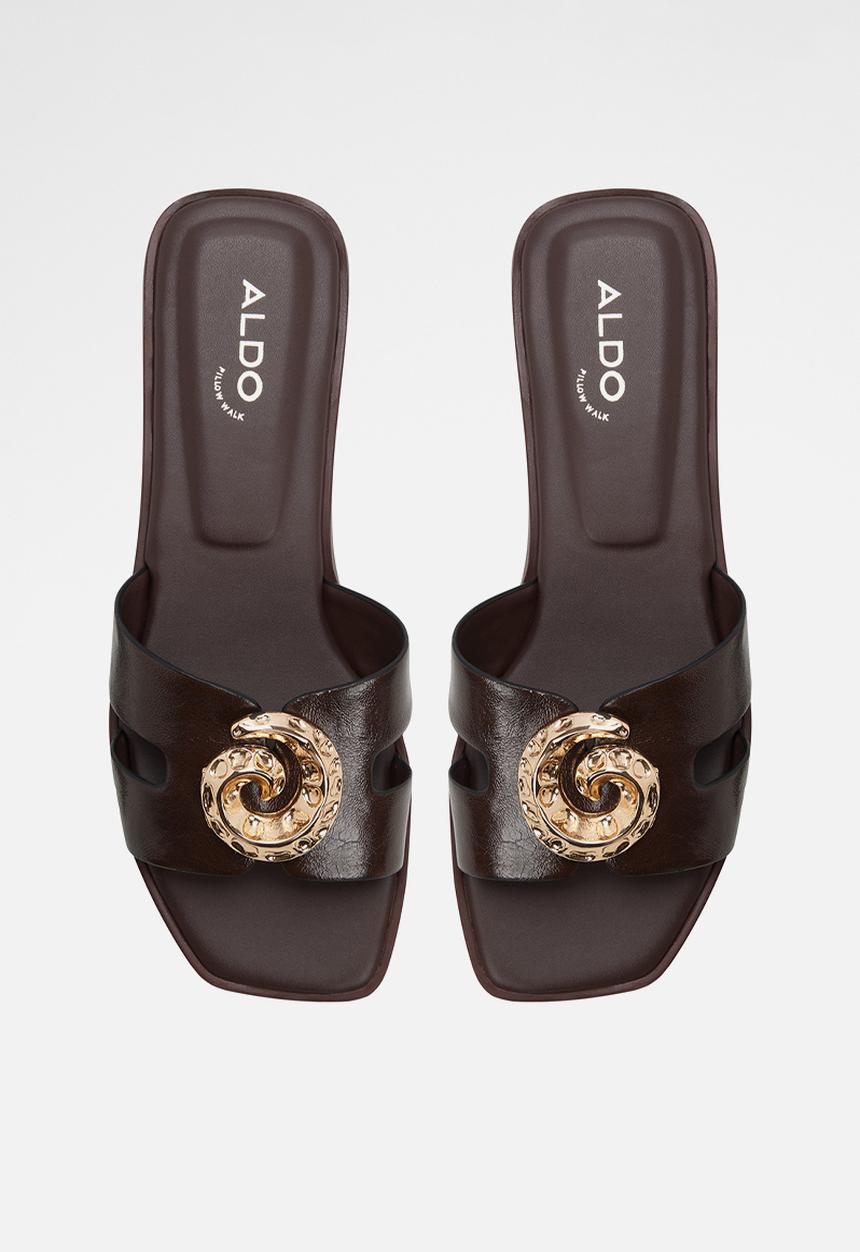 ALDO - Khali slide - dark brown