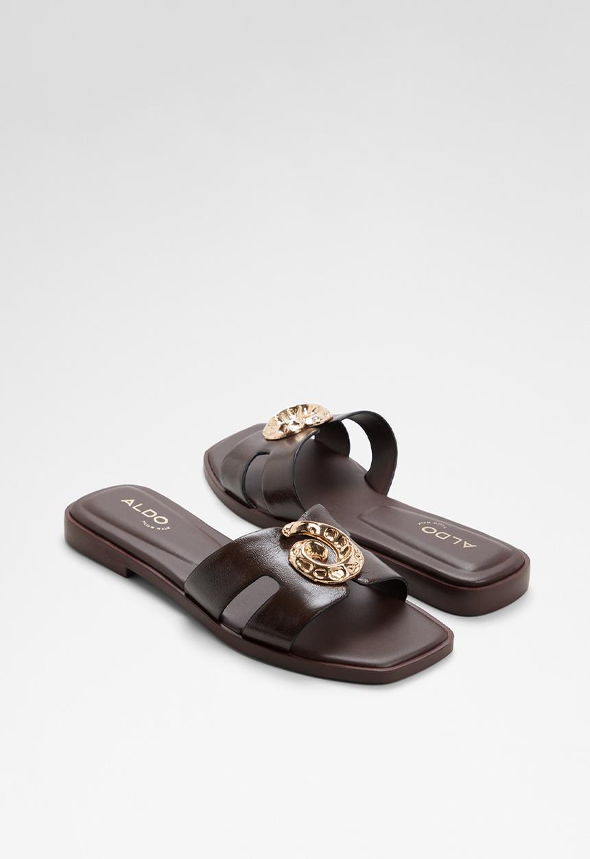 ALDO - Khali slide - dark brown