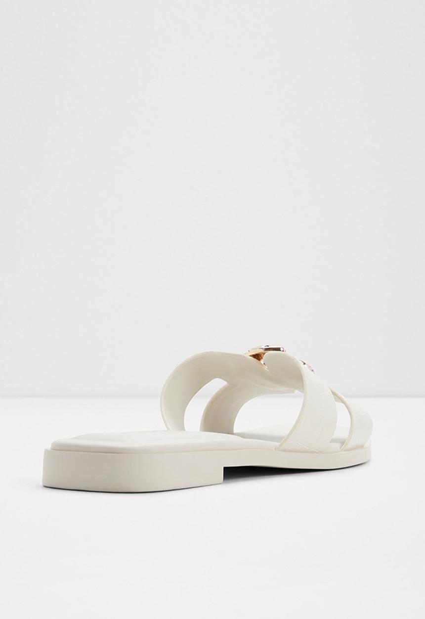 ALDO - Khali slide - white/bone