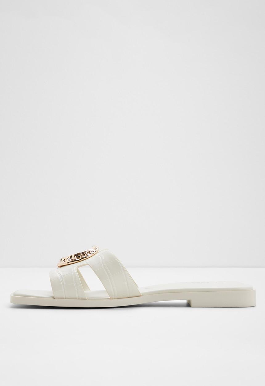 ALDO - Khali slide - white/bone