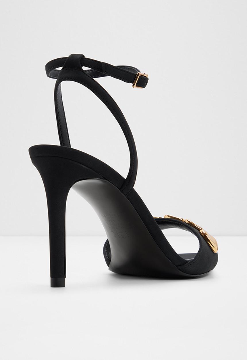 ALDO - Leara open toe ankle strap - other black