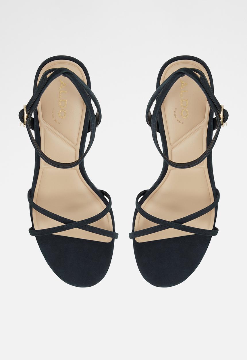 ALDO - Marbela open toe ankle strap - black