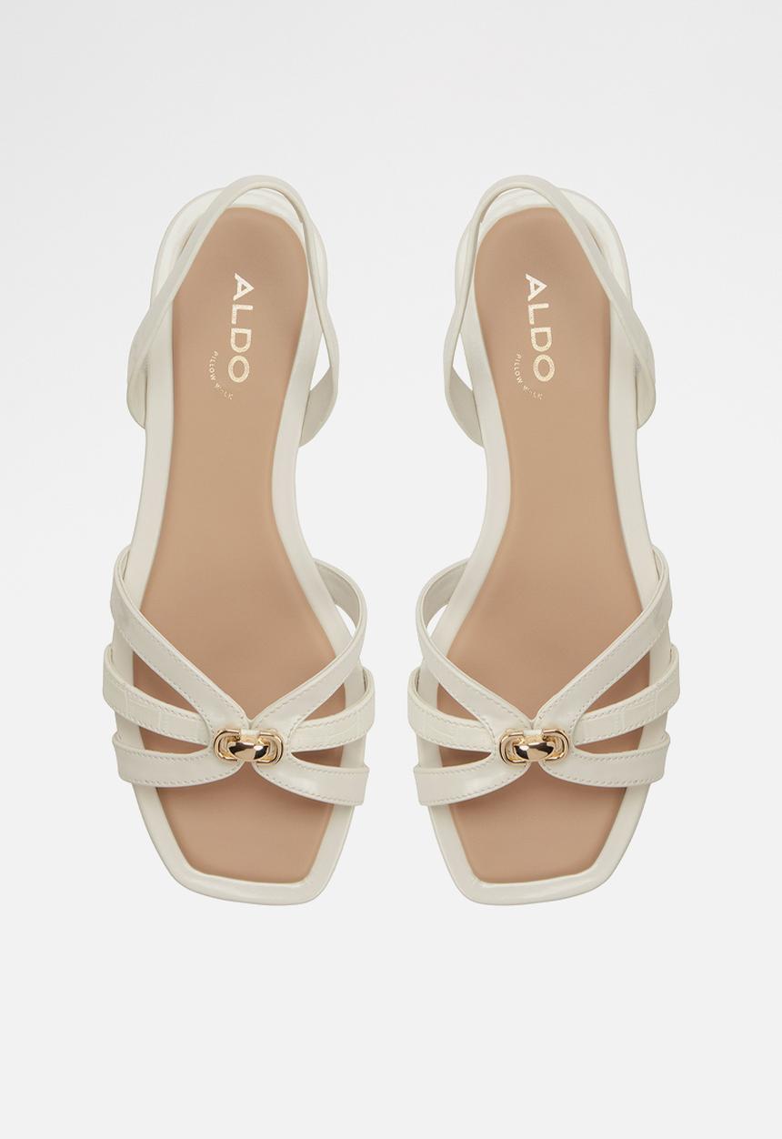 ALDO - Peronii slingback - white/bone