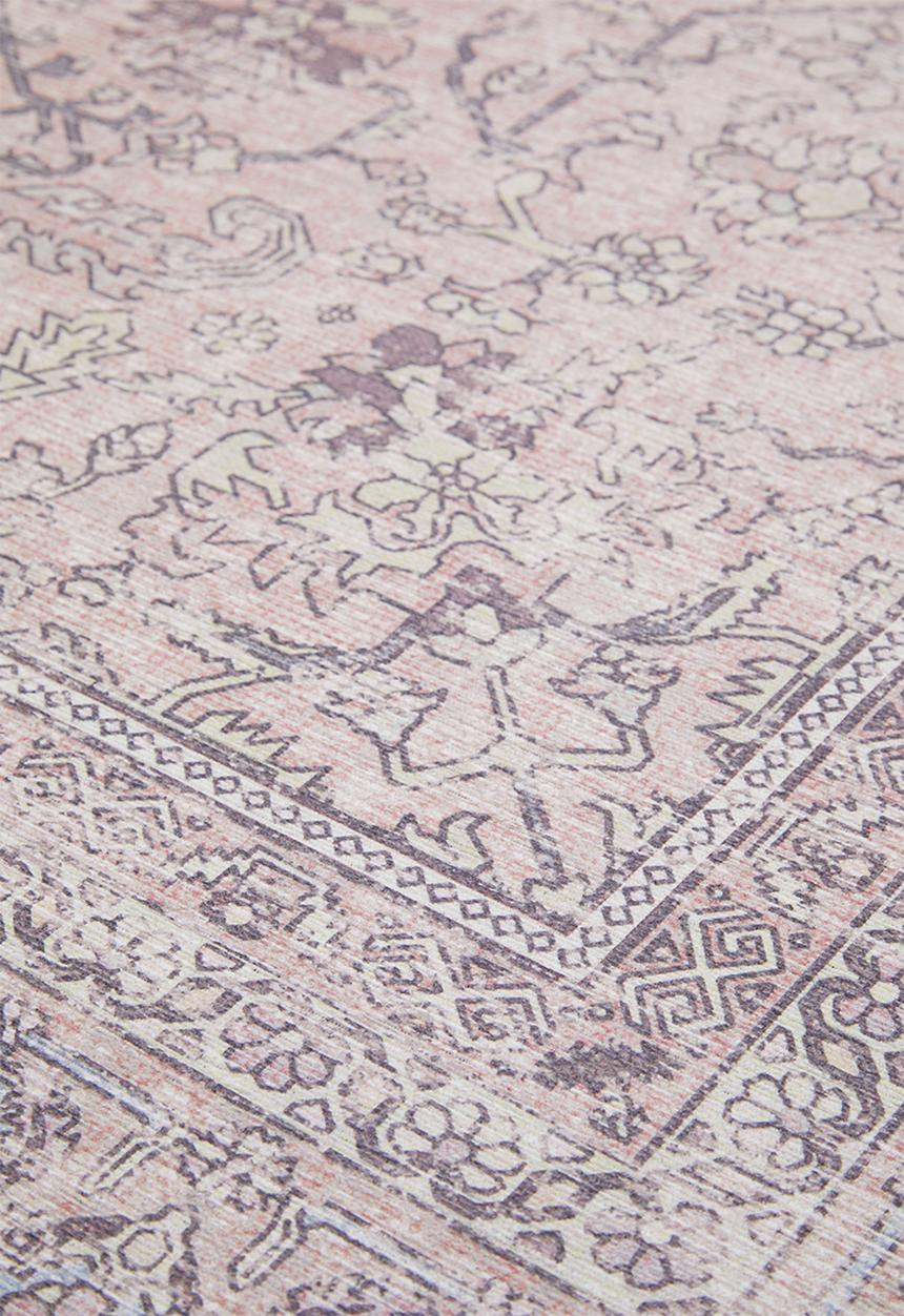 Sixth Floor - Arin Distressed Antique Rug Pink