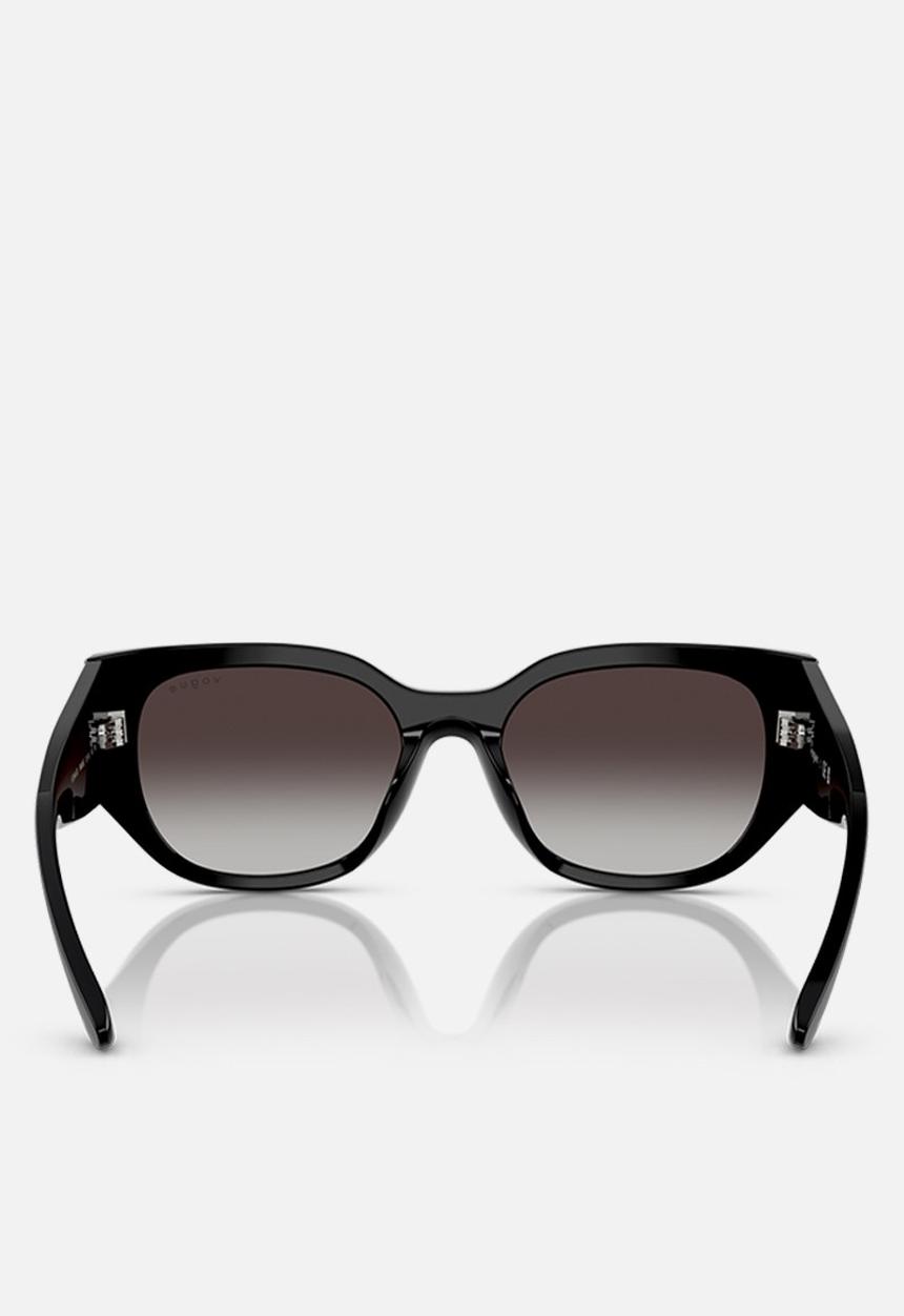 Vogue Eyewear - Vogue Irregular Sunglass  - Black