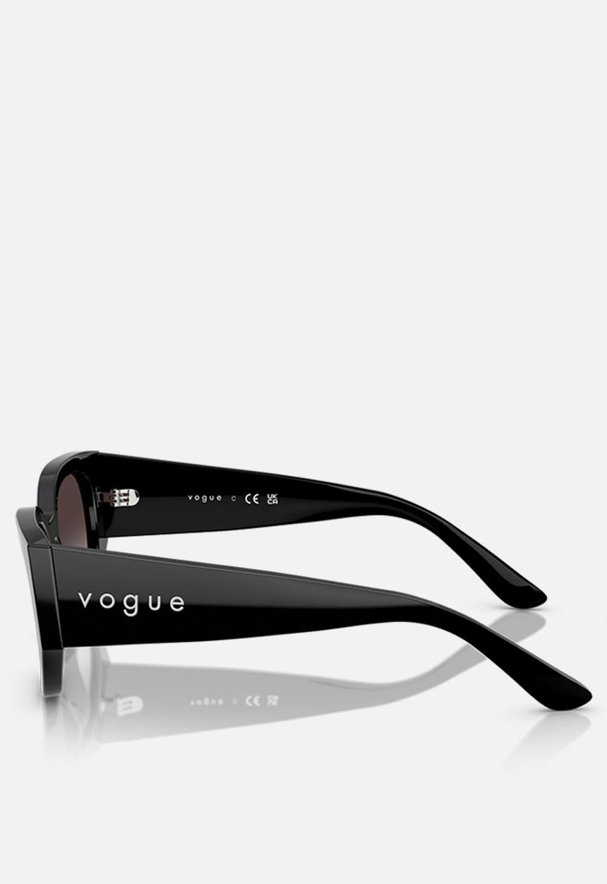 Vogue Eyewear - Vogue Irregular Sunglass  - Black
