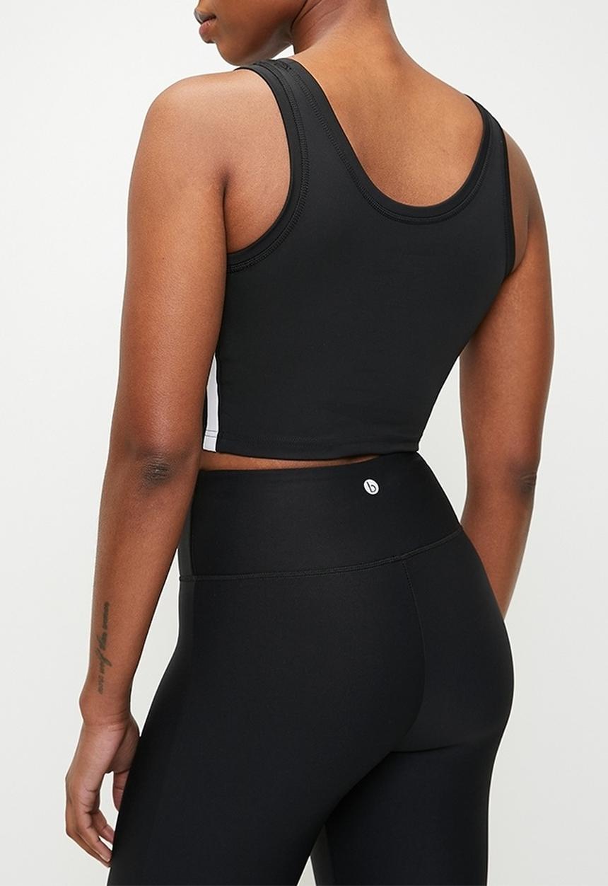 adidas Performance - We 3S Crop Tank - Black