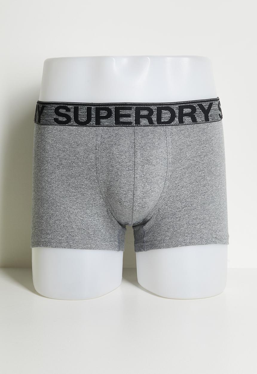 Superdry. - Trunk Triple Pack - Grey Mix