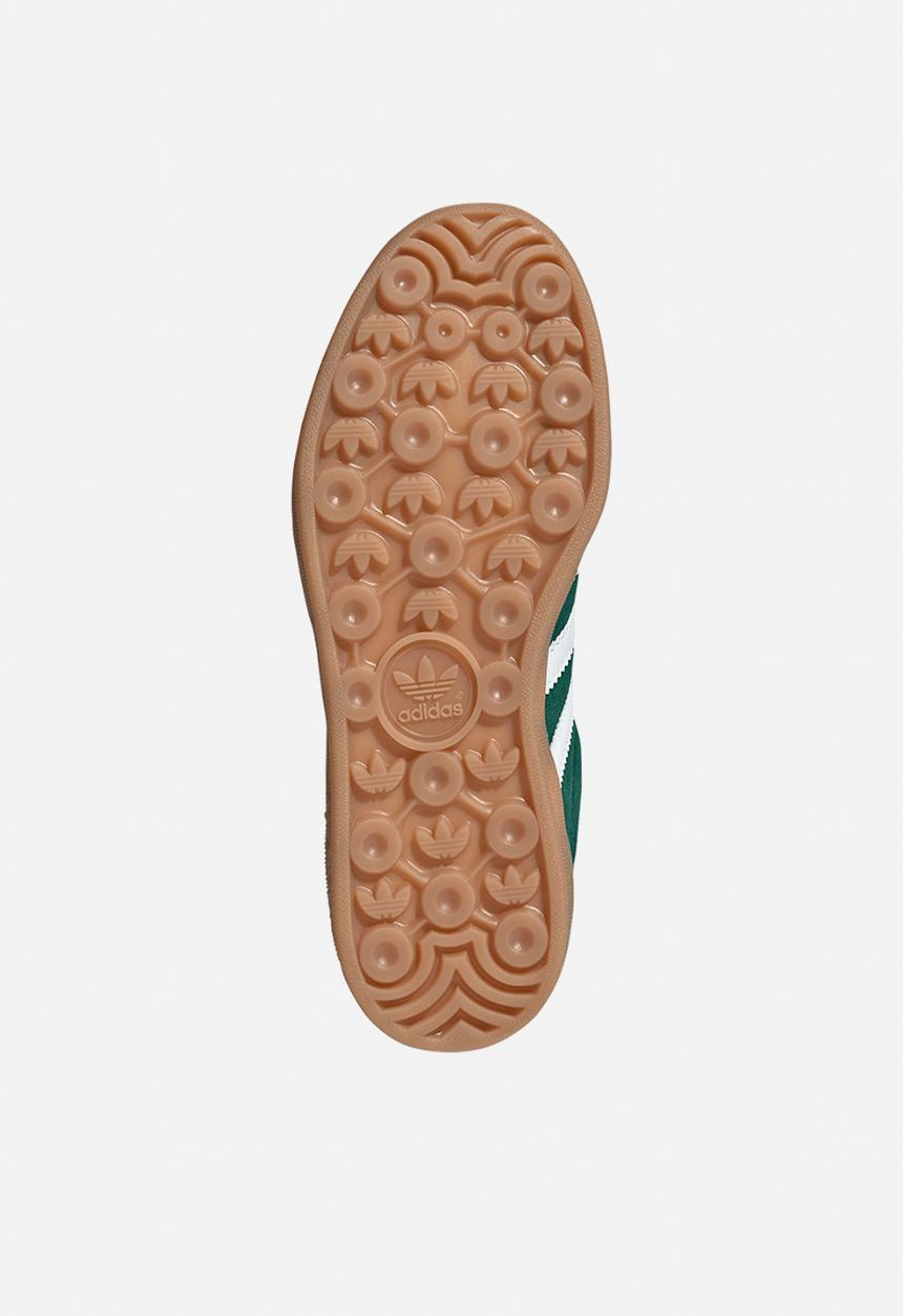 adidas Originals - Gazelle Indoor J - Collegiate Green/Ftwr White/Gum 2