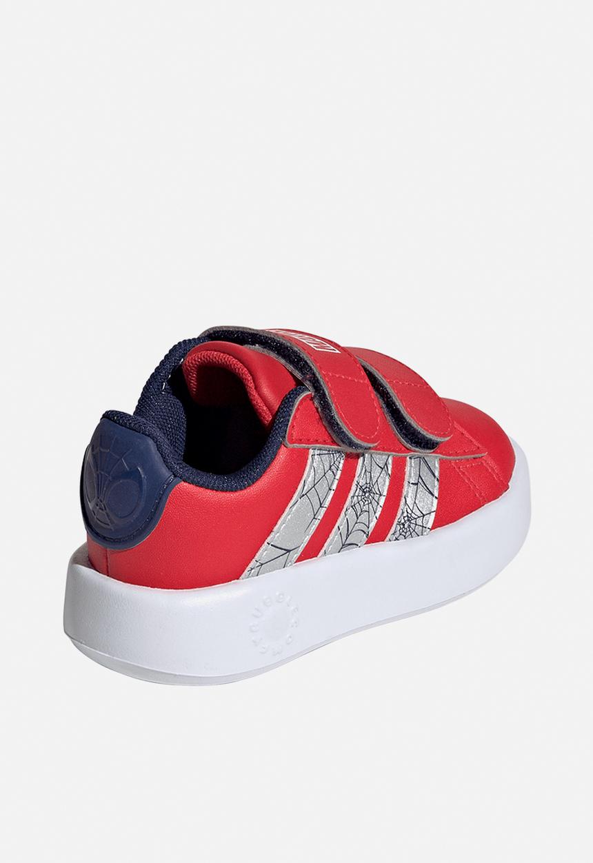 adidas Performance - Grand Court Spider-Man Cf I - Pure Ruby/Silver Met./Dark Blue