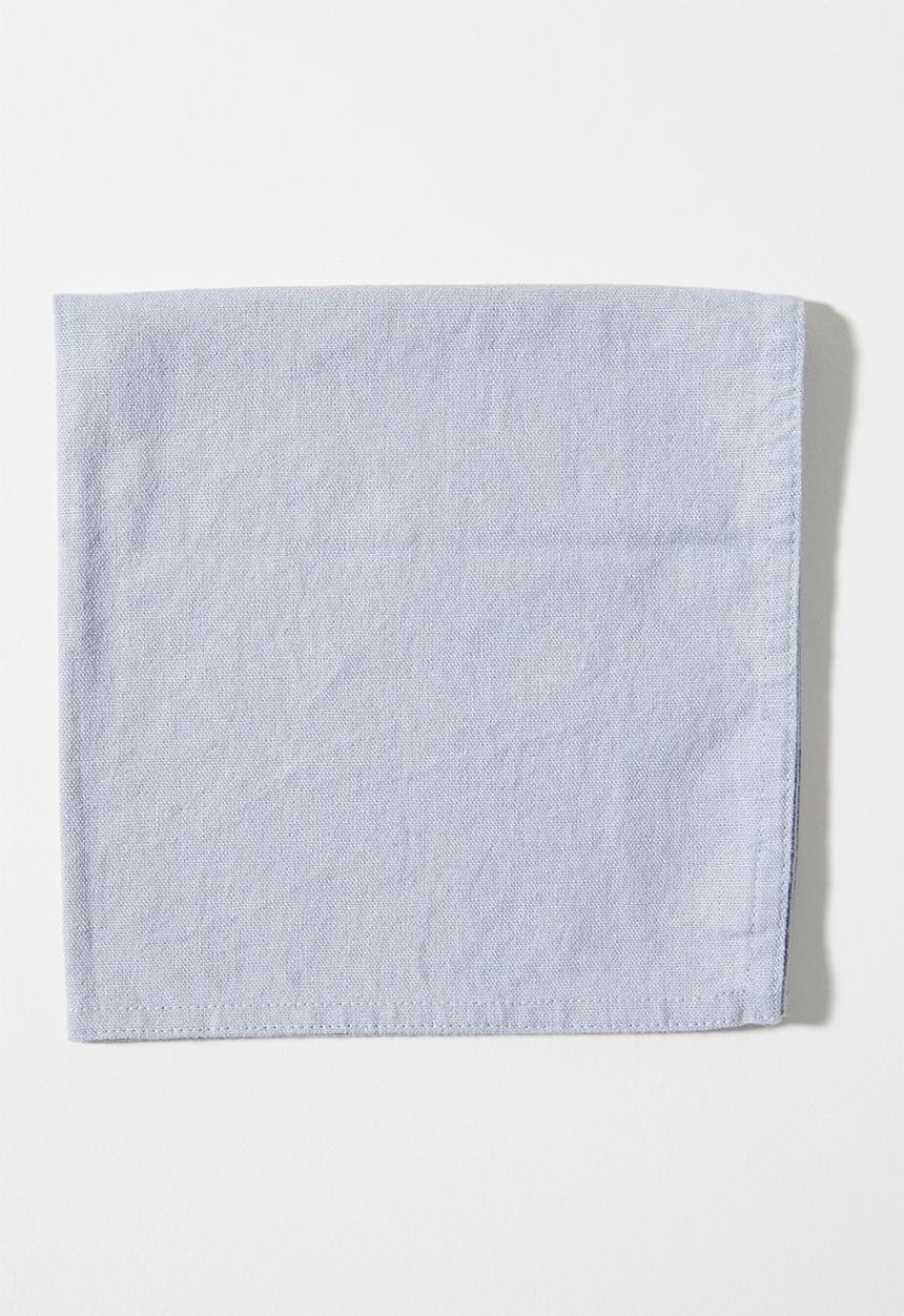 H&M - 4-pack linen-blend napkins - blue