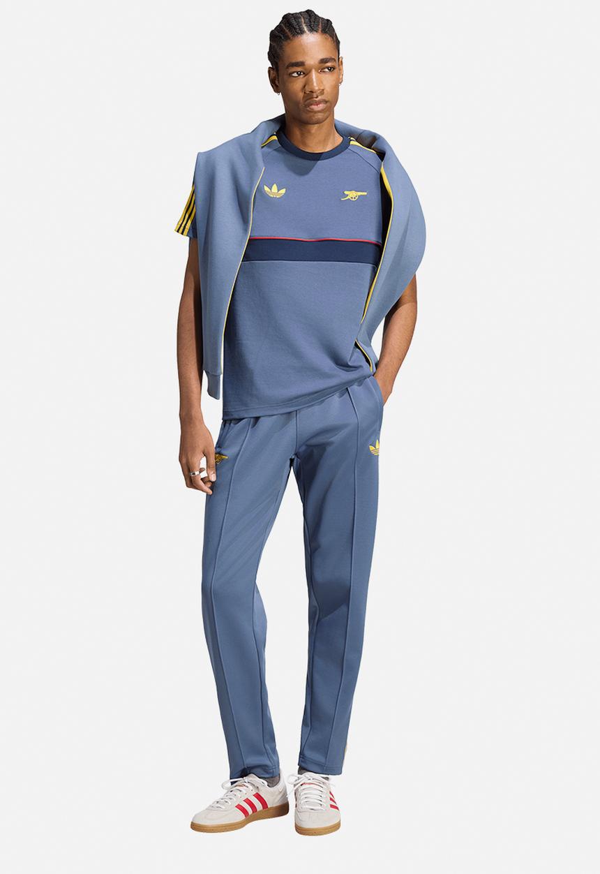 adidas Originals - Arsenal FC OG Track Pants. - Preloved ink Blue/Yellow
