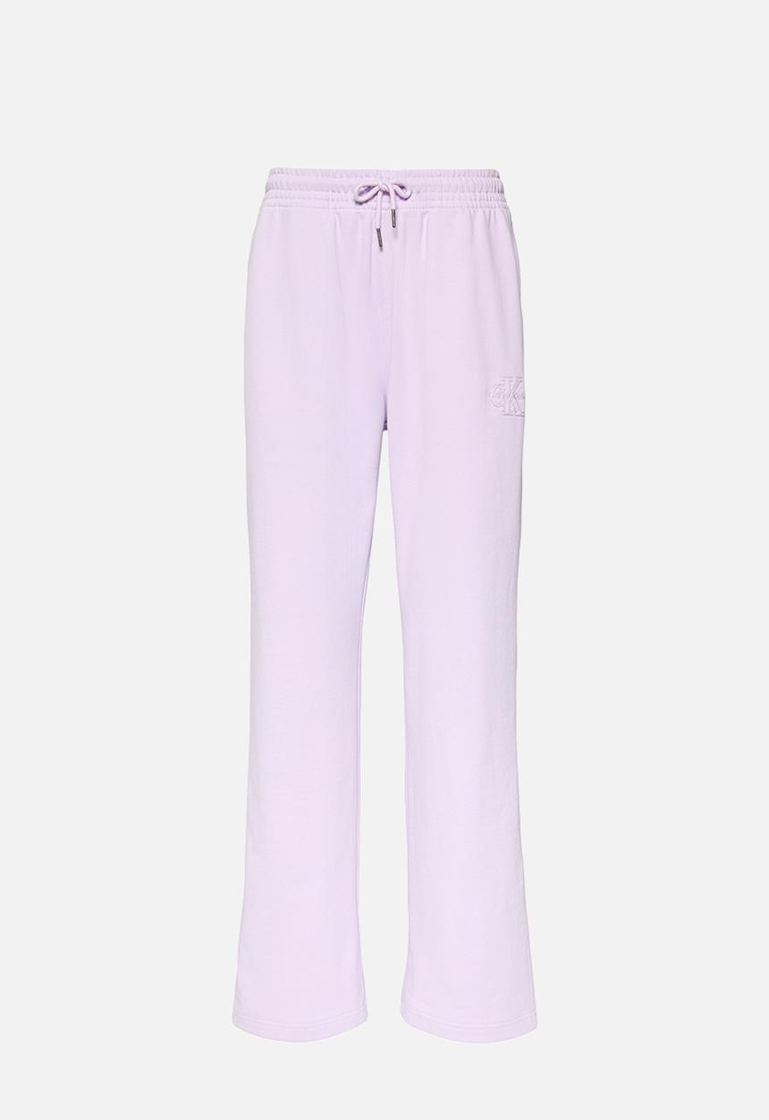 Calvin Klein - Embossed monologo terry sweatpant - island lilac