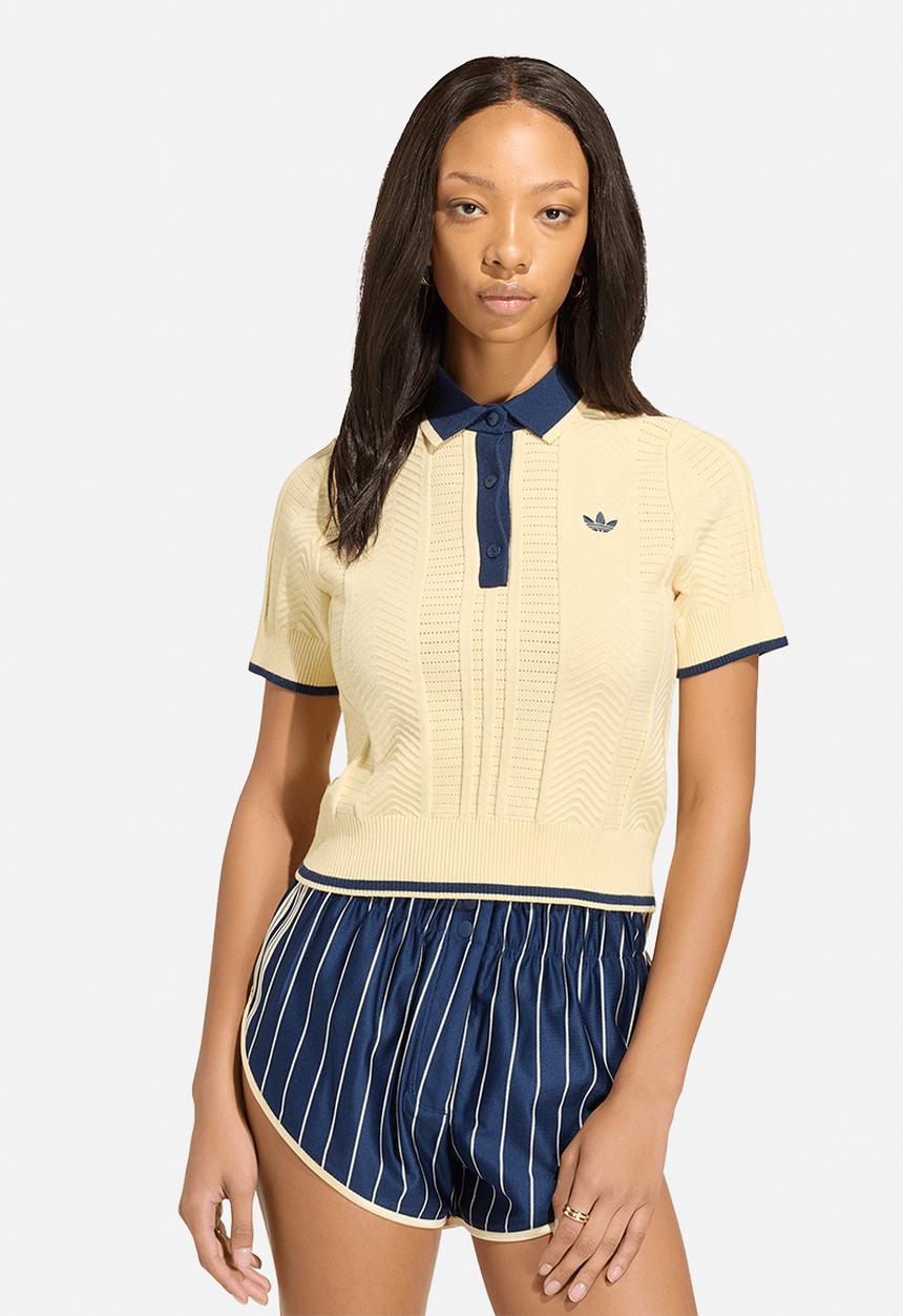 adidas Originals - Polo Sh Sleeves - Warm Vanilla