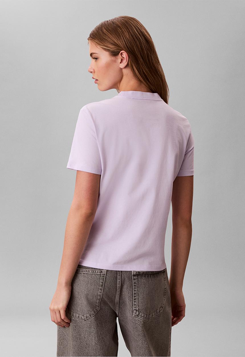 Calvin Klein - Short sleeve clasic monologo tee - island lilac